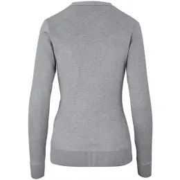 Ladies Waverley Cardigan Grey Back